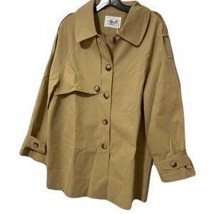 Classic Tan Trench Coat for Women